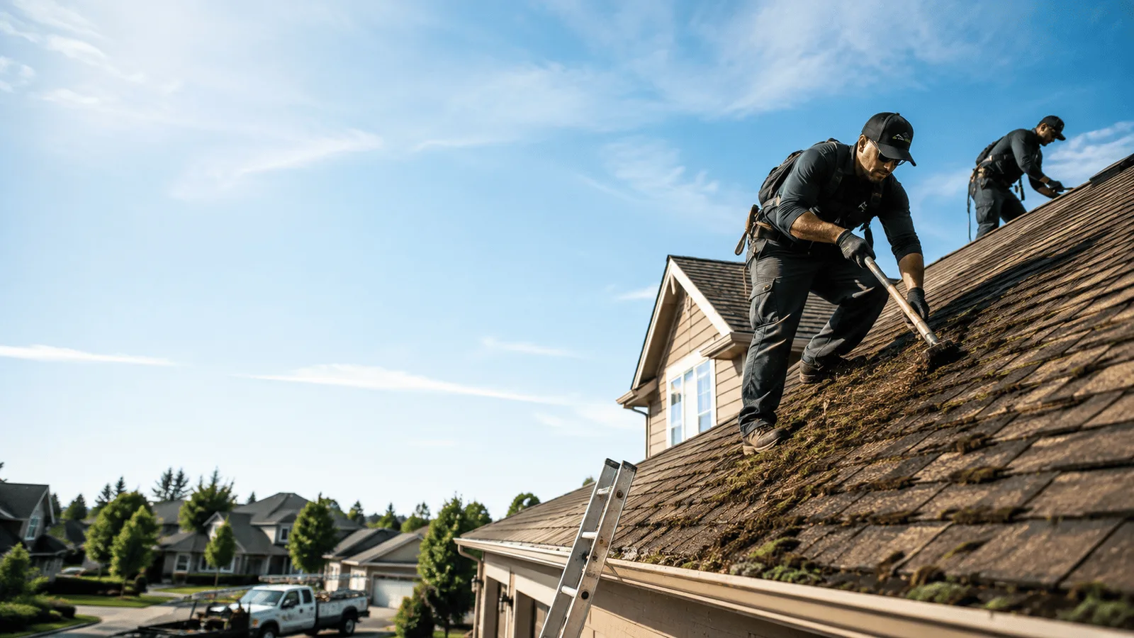 Roof Moss Removal in Dalton, MO near me